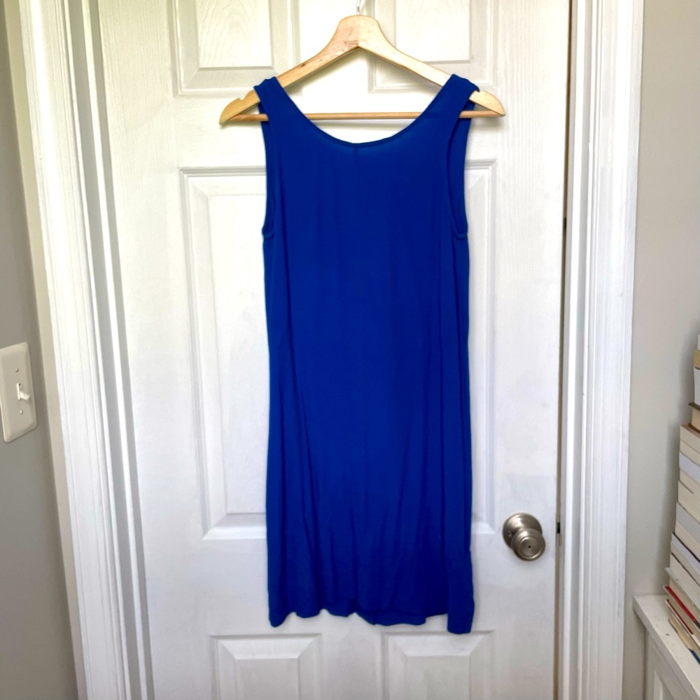 Madewell Deep Blue Shift Dress